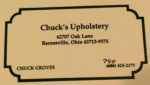 Chuck’s Upholstery